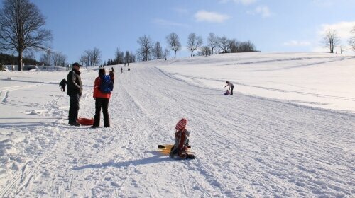 Erzgebirge im Winter