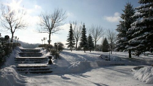 Erzgebirge im Winter