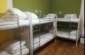 Familienzimmer #1 Familienzimmer mit Etagenbetten für bis zu 8 Personen mit Standard Ausstattung. Nutzung eines Gemeinschaftsbadezimmers.