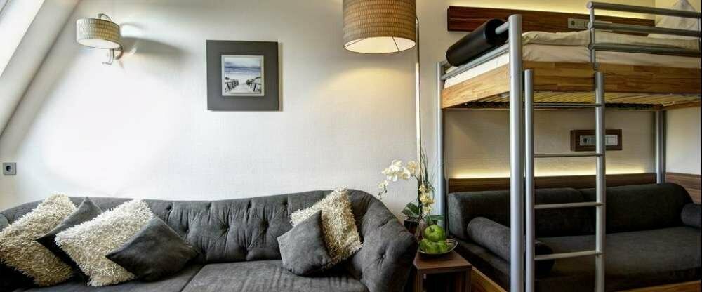 Wohnraum mit Doppelstockbett