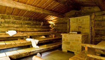 Finnische Erdsauna