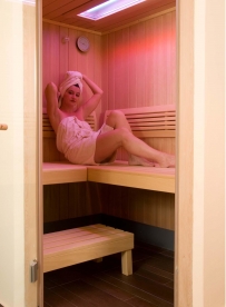 Finnische Klafs-Sauna, Quelle: Hotel Orbtal