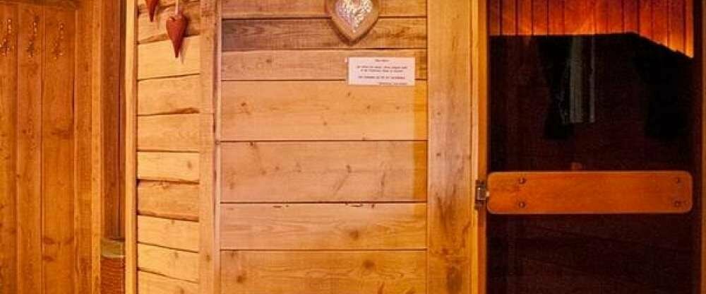 Sauna im Wellness Hotel Bergruh