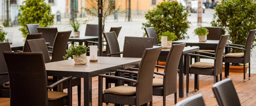 First Inn Hotel Zwickau - Terrasse/Außenbereich