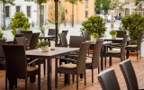 First Inn Hotel Zwickau - Terrasse/Außenbereich