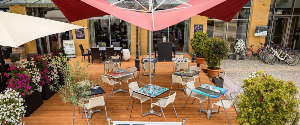 First Inn Hotel Zwickau - Terrasse/Außenbereich
