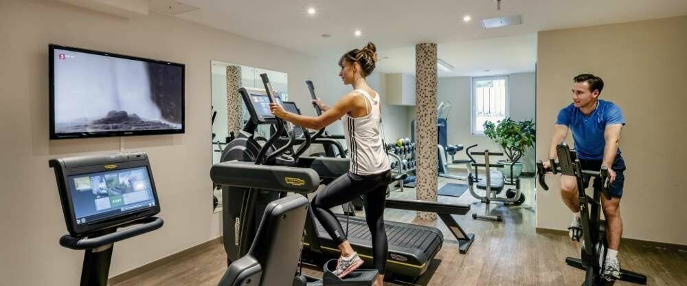 Fitnessbereich Almdorf Spa
