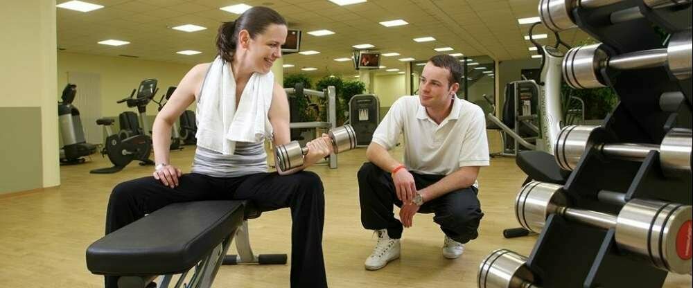 Fitnessstudio der Erlebniswelt "Splash"