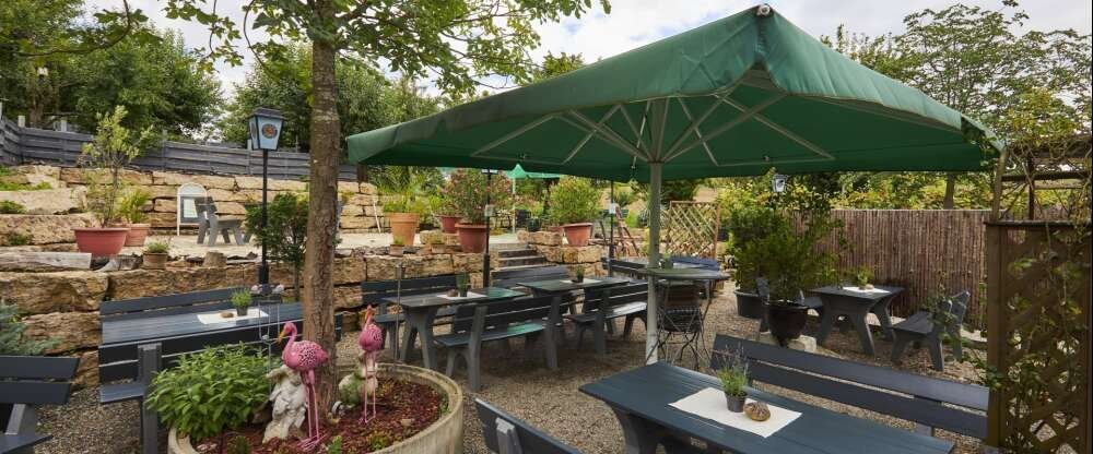 Flair Hotel Landgasthof Roger - Terrasse/Außenbereich