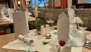 gedeckter Tisch