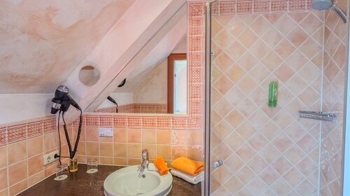 Flair Hotel Zum Schwarzen Reiter - Badezimmer