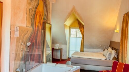 Flair Hotel Zum Schwarzen Reiter - Badezimmer