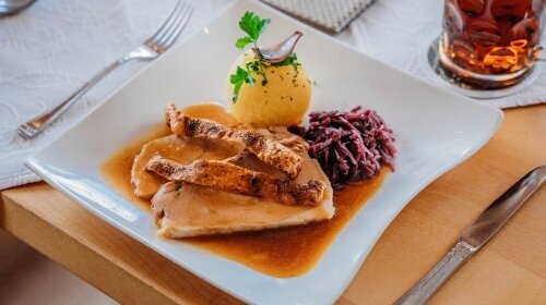 Flair Hotel Zum Schwarzen Reiter - Küche