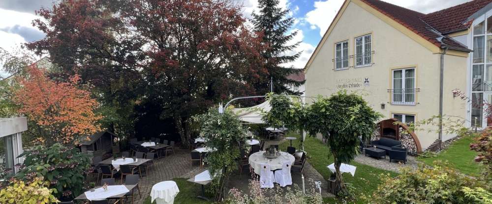 Flair Hotel Zum Schwarzen Reiter - Terrasse/Außenbereich