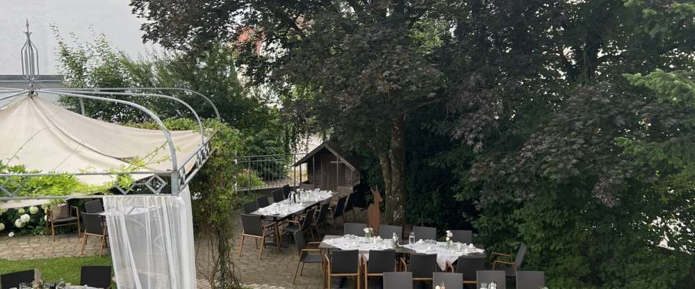 Flair Hotel Zum Schwarzen Reiter - Terrasse/Außenbereich