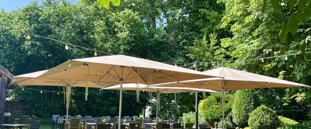 Flair Hotel Zum Schwarzen Reiter - Terrasse/Außenbereich