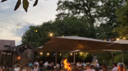 Flair Hotel Zum Schwarzen Reiter - Terrasse/Außenbereich