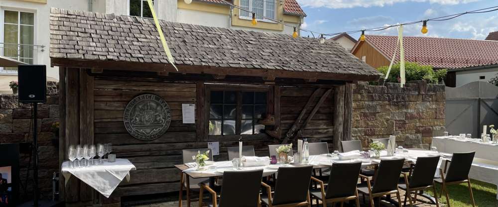 Flair Hotel Zum Schwarzen Reiter - Terrasse/Außenbereich