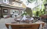 Flair Hotel zur Eiche - Terrasse und Backsteinromantik