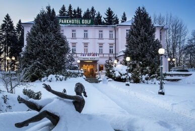 Fontäne, Quelle: Parkhotel Golf 