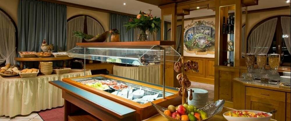 Frühstück vom reichhaltigen Buffet