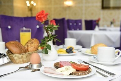 Frühstück im le Café, Quelle: Hotel Alexandra