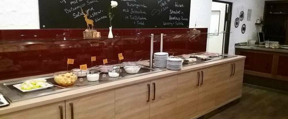 Ein weiterer Blick auf das Frühstücksbüffet!