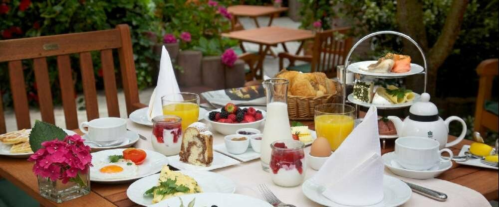 Frühstücksterrasse