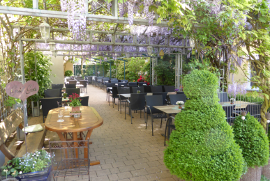 Gartenterrasse, Quelle: Hotel Adlerbräu