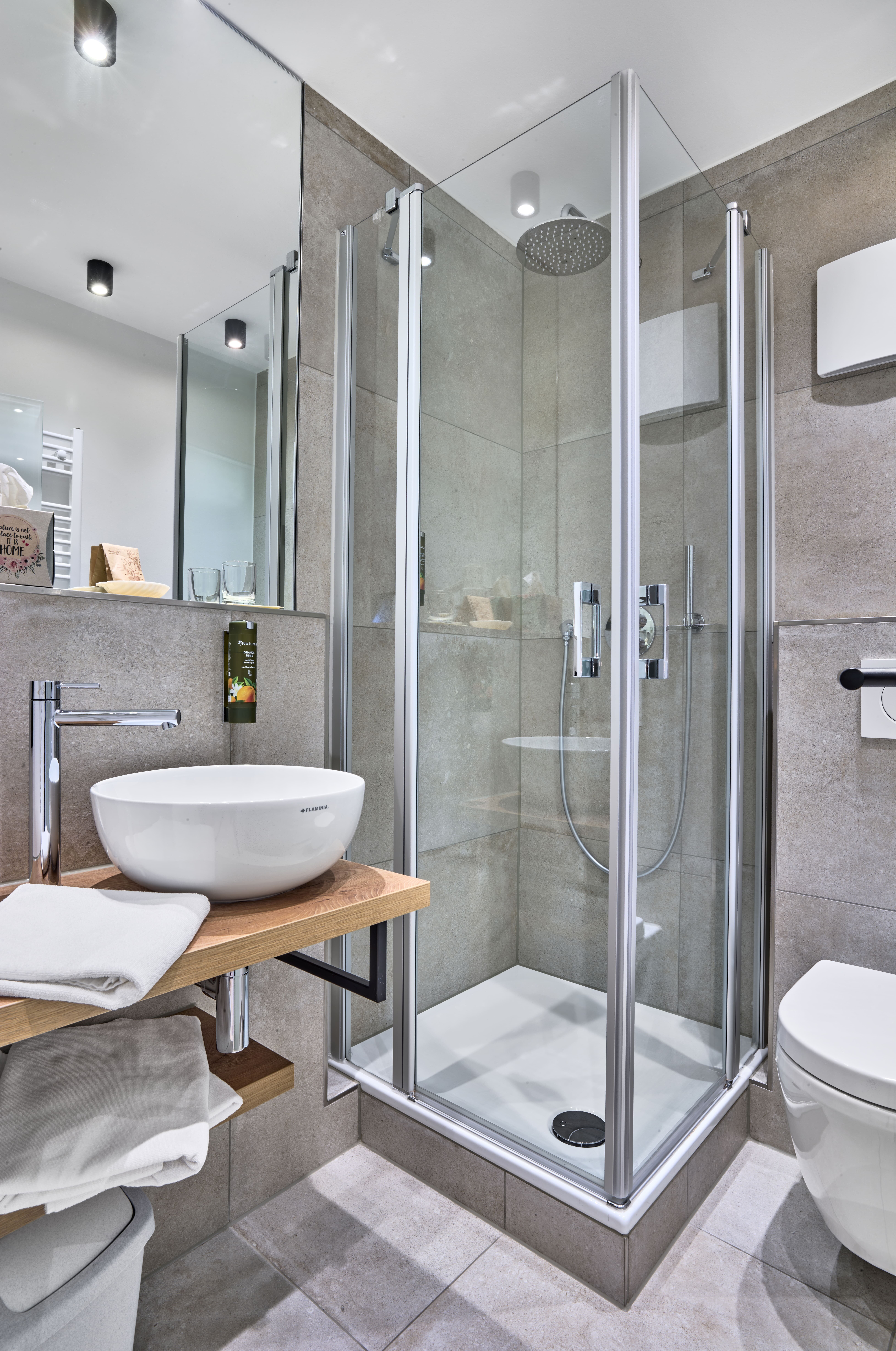 Badbeispiel im Haupthaus