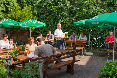 Gasthaus & Hotel Drei Lilien - Terrasse/Außenbereich, Quelle: Gasthaus & Hotel Drei Lilien