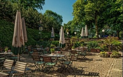 Gasthaus & Hotel Zur Henne - Terrasse/Außenbereich