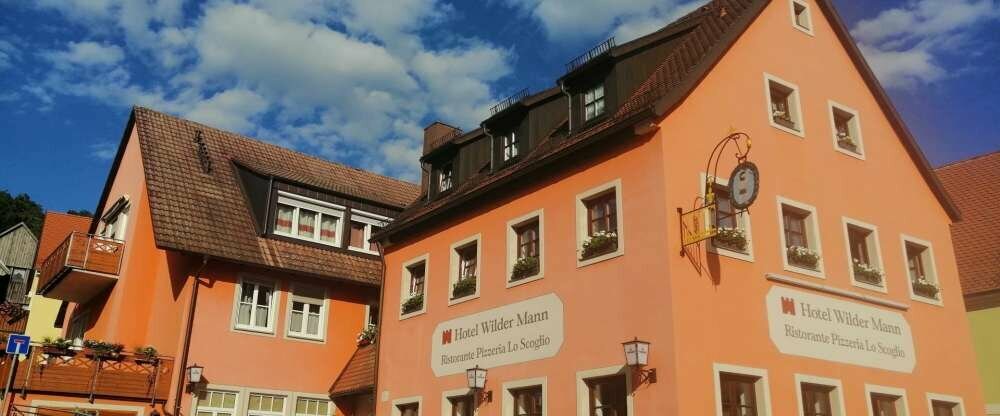 Gasthof-Pension Wilder Mann - Hotel-Außenansicht
