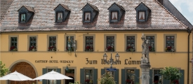 Gasthof zum Weißen Lamm - Hotel-Außenansicht, Quelle: Gasthof zum Weißen Lamm