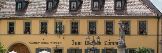 Gasthof zum Weißen Lamm - Hotel-Außenansicht, Quelle: Gasthof zum Weißen Lamm
