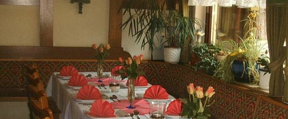 Geburtstagstafel im Hubertuszimmer