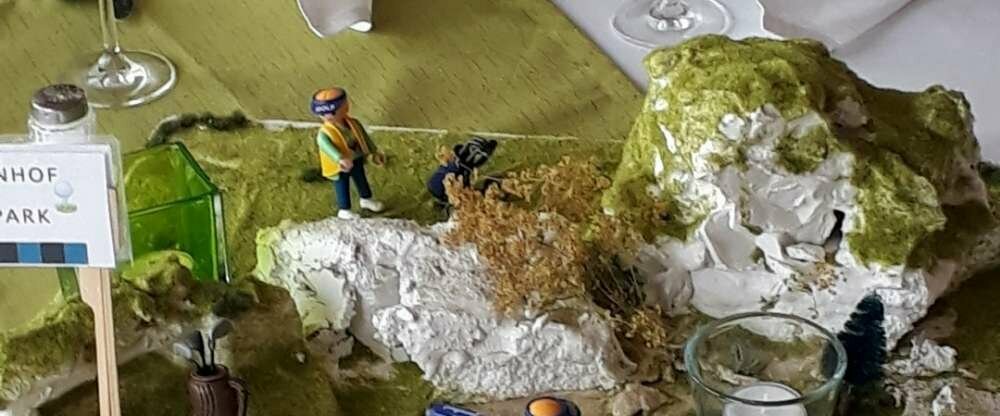 Das Abendessen genießen Sie an einem liebevoll gedeckten Tisch.