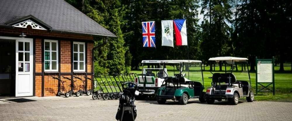 Golfwagen des Golf Hotel Morris