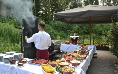 Grillabend Terrasse