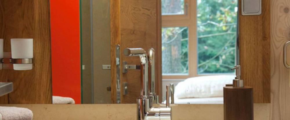 Haus an der Mauer Badezimmer