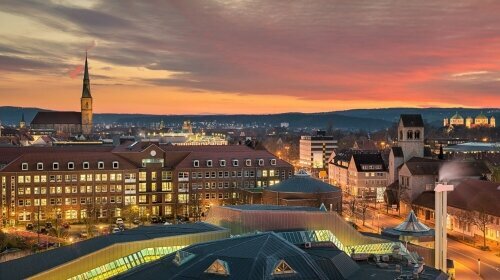 Hildesheim bei Nacht