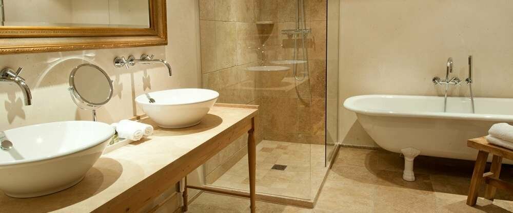 Hof Zimmer Badezimmer