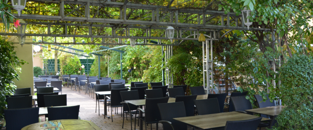 Hotel Adlerbräu - Restaurant - Gartenterrasse