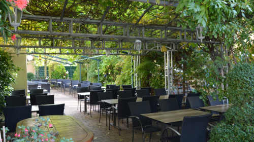 Hotel Adlerbräu - Restaurant - Gartenterrasse