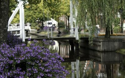 Hotel Alte Werft - viele Kanäle zieren das Stadtbild von Papenburg - auch Klein-Amsterdam genannt