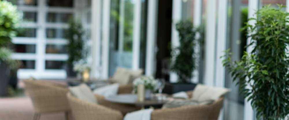 Hotel Am Badepark - Terrasse/Außenbereich