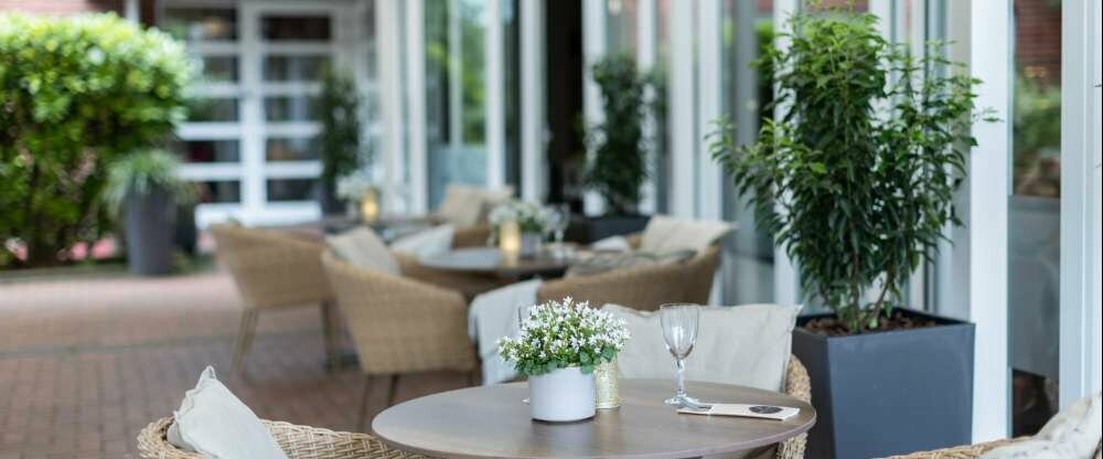 Hotel Am Badepark - Terrasse/Außenbereich