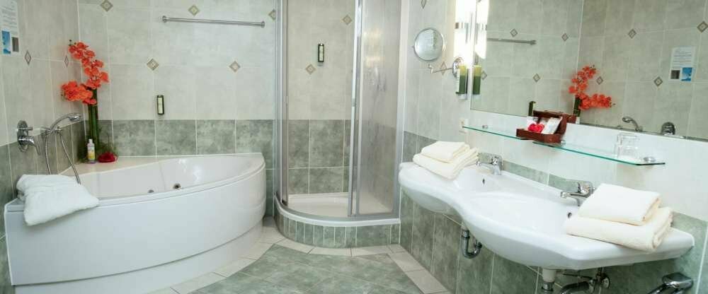 Hotel Am Kurhaus - Badezimmer