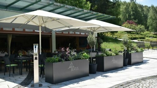 Hotel Am Kurhaus - Terrasse/Außenbereich