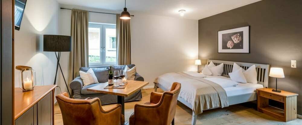 Lodge mit Wohn - und Schlafbereich 